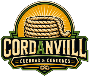 emblema náutico cordanvill con cuerdas